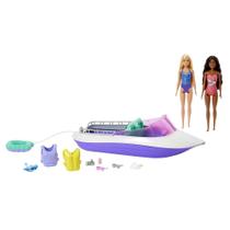 Conjunto de Brincadeira Poder Sereia Barbie c/ 2 bonecas e Floati 18"