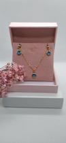 Conjunto de Brinco e Colar