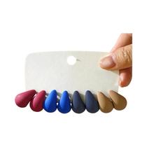 Conjunto De Brincos De Resina Em Forma De Gota De Água Vermelha Tijolo Para Mulheres, Joias Diárias Conjunto De Brincos De Resina Em Forma De Gota De Água Vermelha Tijolo Para Mulheres, Joias Diárias