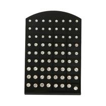 Conjunto De Brincos De Strass Para Mulheres E Meninas, 36 Pares De Tamanhos Mistos, Joias De Cristal Conjunto De Brincos De Strass Para Mulheres E Meninas, 36 Pares De Tamanhos Mistos, Joias De Cristal