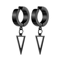 Conjunto De Brincos Magnéticos Sem Furo Em Aço Inoxidável Com Pingente Cruz Punk Masculino - 1 a 5