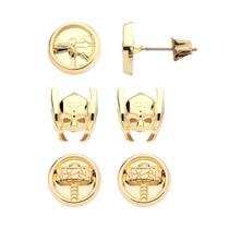 Conjunto de brincos Marvel Thor: Love and Thunder, 3 peças Conjunto de brincos Marvel Thor: Love and Thunder, 3 peças