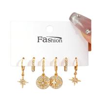 Conjunto De Brincos Pendentes Com Strass Brilhantes Para Mulheres, Estilo Luxuoso E Elegante, Conjunto De Brincos Pendentes Com Strass Brilhantes Para Mulheres, Estilo Luxuoso E Elegante,