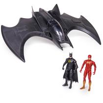 Conjunto de Brinquedo DC Comics The Flash - Batwing Ultimate com Boneco de Ação