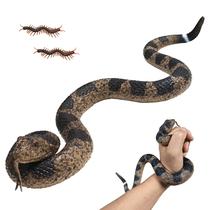 Conjunto de Brinquedo de Cobra Realista de Borracha Sihdnok + 2 Centopéias Conjunto de Brinquedo de Cobra Realista de Borracha Sihdnok + 2 Centopéias