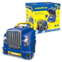 Conjunto de Brinquedo de Motor para Crianças Good Year - 48 Peças de Mecânica para Carro e Caminhão - Diversão para Crianças a partir de 3 Anos da Red Toolbox Conjunto de Brinquedo de Motor para Crianças Good Year - 48 Peças de Mecânica para Carro e Caminhão - Diversão para Crianças a partir de 3 Anos da Red Toolbox
