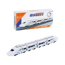 Conjunto De Brinquedo De Trem Elétrico De Alta Velocidade DIY Para Crianças Com Luzes E Sons Modelo