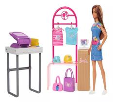 Conjunto De Brinquedo Designer De Moda Barbie Profissões Conjunto De Brinquedo Designer De Moda Barbie Profissões