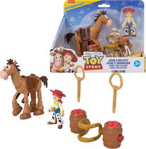 Conjunto de Brinquedo Fisher-Price Toy Story: Jessie e Bullseye