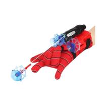 Conjunto De Brinquedo Lançador De Teia De Aranha Para Crianças Com Luva De Seda, Figuras De Anime,