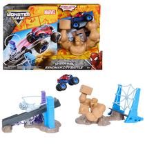 Conjunto de Brinquedo Monster Jam Marvel Spider-Man vs Sandman - Batalha de Caminhão-Monstro Conjunto de Brinquedo Monster Jam Marvel Spider-Man vs Sandman - Batalha de Caminhão-Monstro