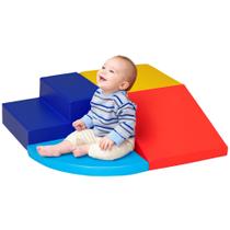 Conjunto de Brinquedo Qaba 4 Peças Multicoloridas de Espuma Fácil de Limpar