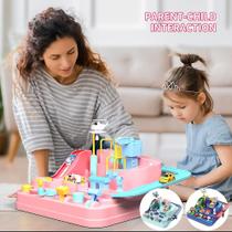 Conjunto de brinquedos Adventure Race Track para crianças com Puzzle Rail Car Conjunto de brinquedos Adventure Race Track para crianças com Puzzle Rail Car