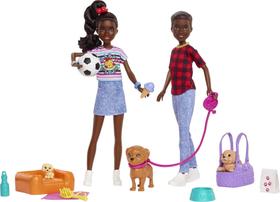 Conjunto de brinquedos Barbie It Takes Two e acessórios com gêmeos Conjunto de brinquedos Barbie It Takes Two e acessórios com gêmeos