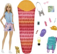 Conjunto de brinquedos Barbie It Takes Two Malibu Camping com boneca e acc