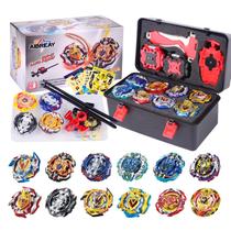 Conjunto de brinquedos Battling Top Burst Gyro AIBREAY com 12 lançadores Tops 3 Conjunto de brinquedos Battling Top Burst Gyro AIBREAY com 12 lançadores Tops 3