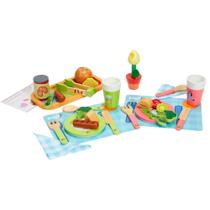 Conjunto de brinquedos Bluey Dine in com Bluey, 32 peças de madeira, 3 anos ou mais