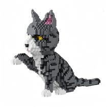 Conjunto de brinquedos Building Block totalmente amigável modelo Tabby Cat Conjunto de brinquedos Building Block totalmente amigável modelo Tabby Cat