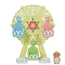 Conjunto de Brinquedos Calico Critters - Baby Ferris Wheel com Poodle