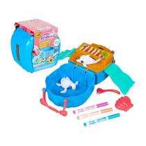 Conjunto de Brinquedos Crayola Scribble Scrubbie Pets Ocean Animals - Para Crianças a partir de 3 anos