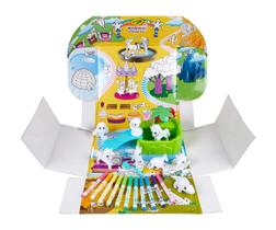 Conjunto de brinquedos Crayola Washimals Peculiar Zoo 74-7430-E-000