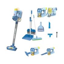 Conjunto De Brinquedos De Aspirador De Pó Elétrico Para Crianças, Brinquedos Educativos De Limpeza