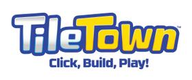 Conjunto de brinquedos de azulejos magnéticos TILE TOWN Bluey Keepy Uppy Bingo de 6 peças