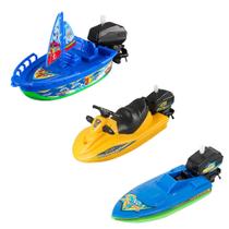 Conjunto de brinquedos de banheira NEXTAKE Wind-up Boat para crianças (3 anos ou mais)