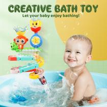 Conjunto de brinquedos de banho Monkey Water Fun para crianças de 1 a 6 anos