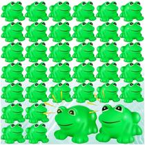 Conjunto de brinquedos de banho Rubber Frogs, 36 unidades para crianças com som estridente Conjunto de brinquedos de banho Rubber Frogs, 36 unidades para crianças com som estridente