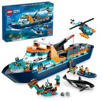 Conjunto de brinquedos de construção LEGO City Arctic Explorer Ship 60368