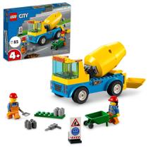 Conjunto de brinquedos de construção LEGO City Cement Mixer Truck 60325 Kids 4+ Conjunto de brinquedos de construção LEGO City Cement Mixer Truck 60325 Kids 4+