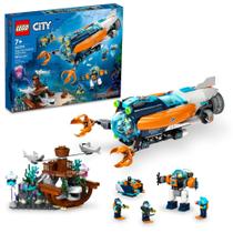 Conjunto de brinquedos de construção LEGO City Deep-Sea Explorer Submarine 60379