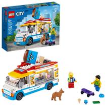 Conjunto de brinquedos de construção LEGO City Ice Cream Truck Van 60253 Conjunto de brinquedos de construção LEGO City Ice Cream Truck Van 60253