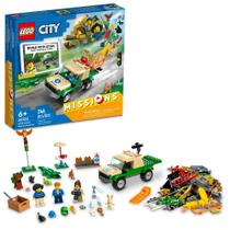 Conjunto de brinquedos de construção LEGO City Wild Animal Rescue 60353 6+