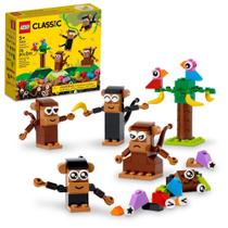 Conjunto de brinquedos de construção LEGO Classic Creative Monkey Fun 11031
