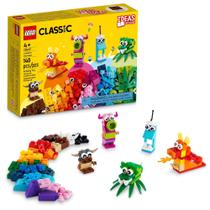 Conjunto de brinquedos de construção LEGO Classic Creative Monsters 11017