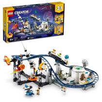 Conjunto de brinquedos de construção LEGO Creator 3 em 1 Space Roller Coaster 31142