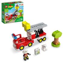Conjunto de brinquedos de construção LEGO DUPLO Town Fire Truck 10969 Kids 2-5