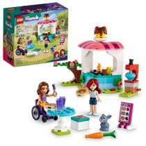 Conjunto de brinquedos de construção LEGO Friends Pancake Shop 41753 com 2 mini-bonecas