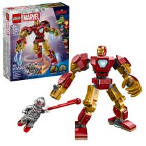 Conjunto de brinquedos de construção LEGO Marvel Iron Man Mech vs Ultron 76307