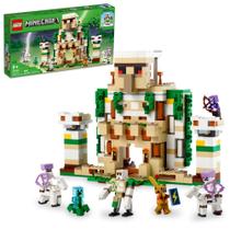 Conjunto de brinquedos de construção LEGO Minecraft The Iron Golem Fortress 21250