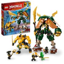 Conjunto de brinquedos de construção LEGO NINJAGO Lloyd e Arin's Ninja Team Me