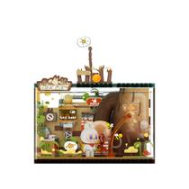 Conjunto de brinquedos de construção POP MART The Monsters Forest Secret Base