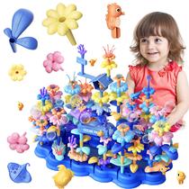 Conjunto de brinquedos de construção RIOPIDD Stacking Toddler Toys 136 unidades de 3 a 7 anos
