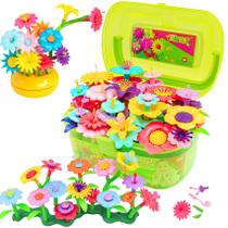 Conjunto de Brinquedos de Construção VERTOY Flower Garden - 143 Peças - Para Meninas a partir de 3 Anos Conjunto de Brinquedos de Construção VERTOY Flower Garden - 143 Peças - Para Meninas a partir de 3 Anos