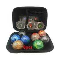 Conjunto De Brinquedos De Deformação Bakugan Para Crianças Com Caixa De Armazenamento, Ferramenta De