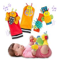 Conjunto de brinquedos de desenvolvimento sensorial Lamaze Gardenbug Baby