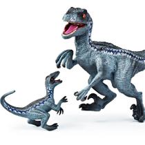 Conjunto de brinquedos de dinossauro JR PARK Boneco de ação de dinossauro com gorila