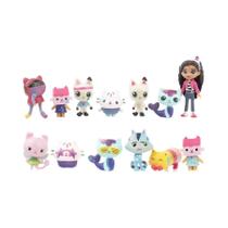 Conjunto De Brinquedos De Figuras De Anime Gabby Dollhouse 13 Peças Carro Gato Abraço Bonecas Gaby Conjunto De Brinquedos De Figuras De Anime Gabby Dollhouse 13 Peças Carro Gato Abraço Bonecas Gaby